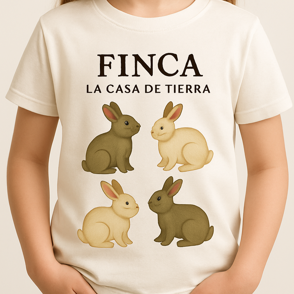 Camiseta infantil Conejos